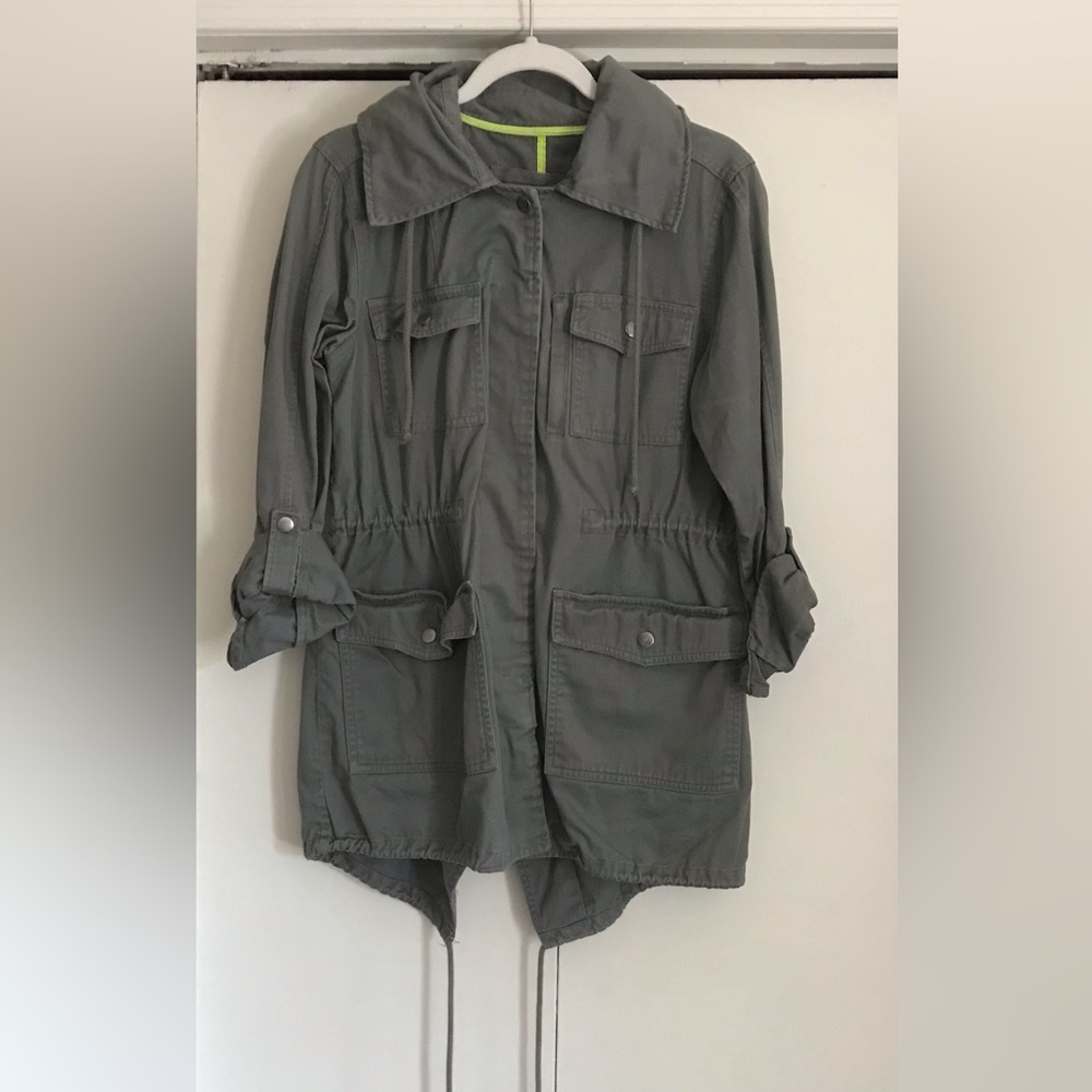 Hurley size small green jacket